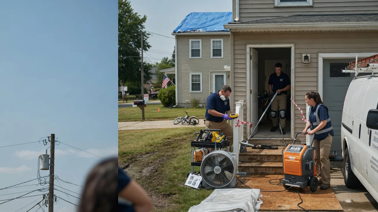 Water Damage Repair in Springville, IN near me